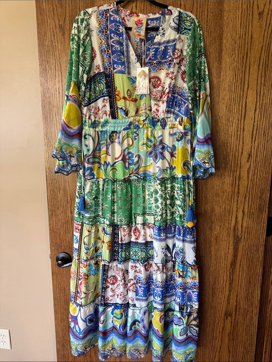 Johnny Was Dresses & Skirts - NWT Johnny Was Dibble Tiered Dress Sz M